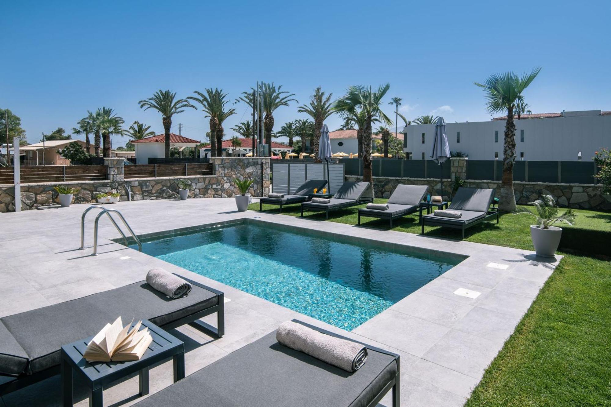 Sunwhite Villas - Private Pool & Cozy Atmosphere, By Zantewize Laganas Exterior photo