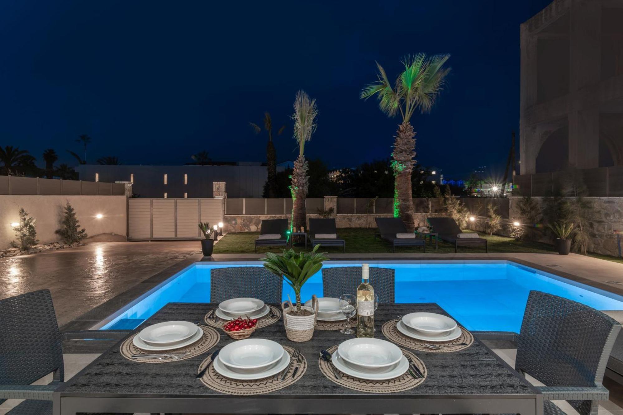 Sunwhite Villas - Private Pool & Cozy Atmosphere, By Zantewize Laganas Exterior photo