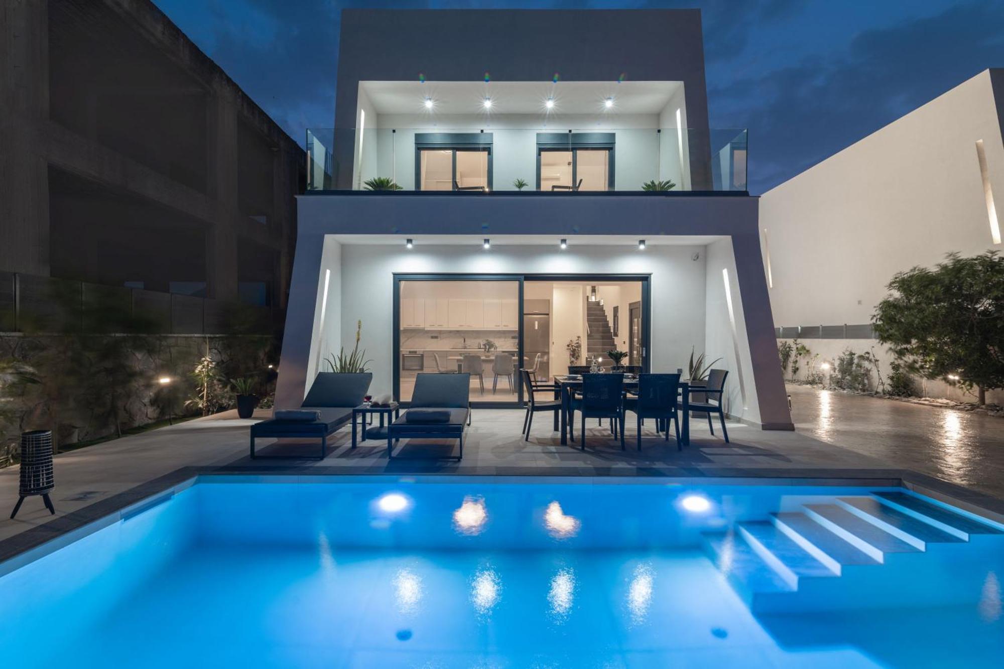 Sunwhite Villas - Private Pool & Cozy Atmosphere, By Zantewize Laganas Exterior photo